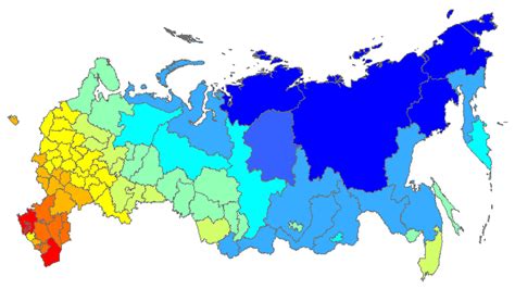 Climate Maps For Russia Cga Legacy