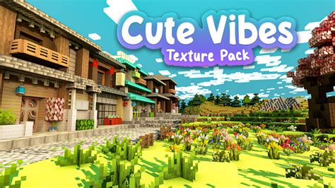 Cute Vibes Texture Pack In Minecraft Marketplace Minecraft