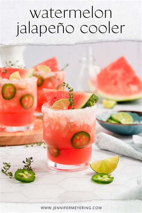 Watermelon Jalapeño Cooler Jennifer Meyering