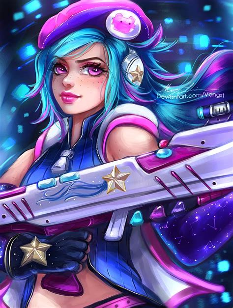 Arcade Caitlyn By Vangst On Deviantart League Of Legends Characters Lol League Of Legends