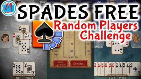 Spades Free Random Players Challenge Playing Cards Mobile Android