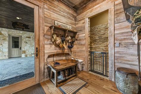 Rustic Mudroom With Paneling Hgtv