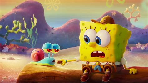 The Spongebob Movie Sponge On The Run Review Gary The Snail Forever