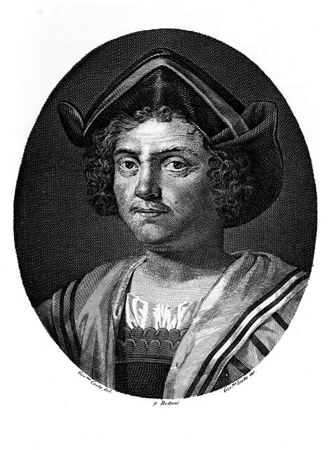 Portrait Of Christopher Columbus Wellcome Collection