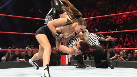 Ronda Rousey Vs Ruby Riott Raw Womens Championship Match Raw Feb