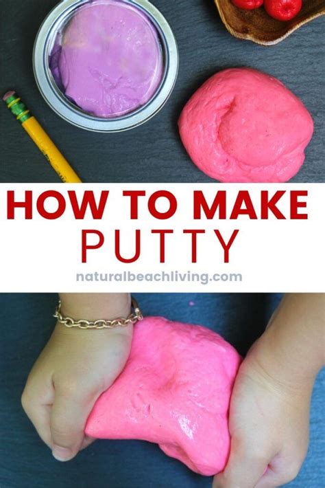 Homemade Therapy Putty Recipe Therapy Putty Silly Putty Recipe