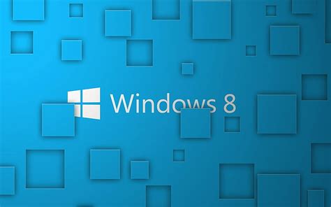 Hd Wallpaper Microsoft Windows 8 Blue Theme Windows 8 Logo Computers