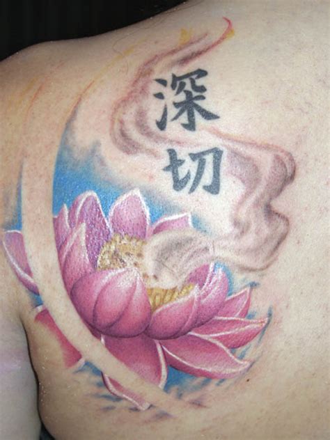 29 Nice Lotus Flower Tattoo