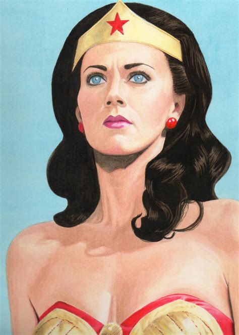 Lynda Carter Wonder Woman By Promethean Arts On Deviantart