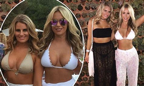 TOWIE S Kate Wright And Danielle Armstrong Show Off Their Ample Assets