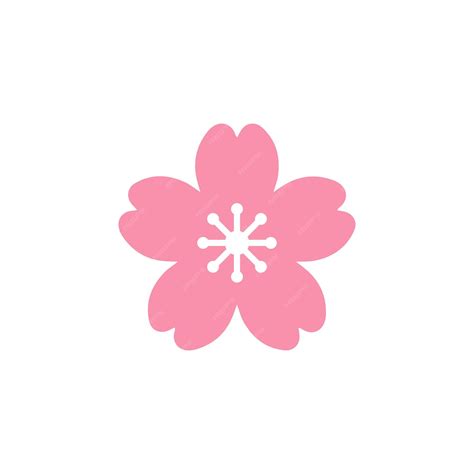 Premium Vector Cherry Blossom Icon Vector Sakura Illustration