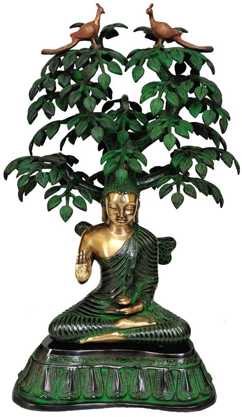 Large Size Buddha Under The Bodhi Tree