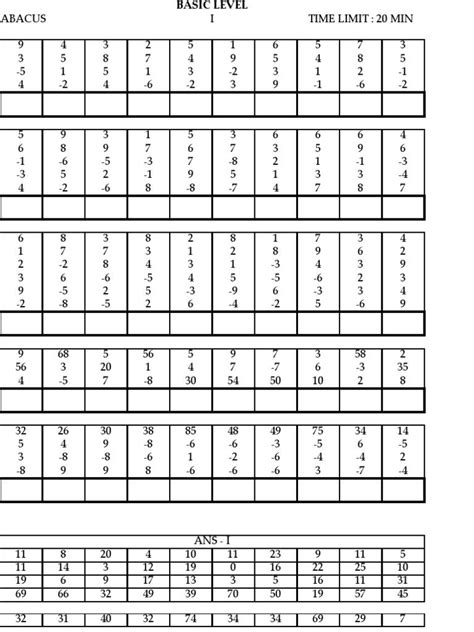 Beginner vedic maths level 1 practice sheets : UCMAS Basic | Abacus math, Math worksheets, Math workbook