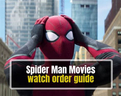 How To Watch The Spider Man Movies In Order Geeks Around Globe