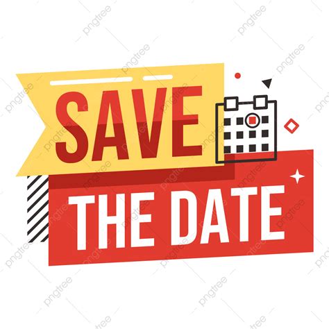 Save The Date Vector Hd Images Save The Date Design Element Save The