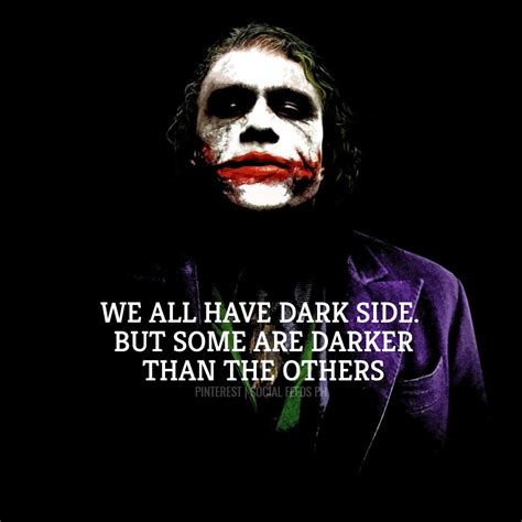 We All Have Dark Side But Some Are Darker Than The Others Dark Side