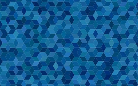Wallpaper Blue Cubes Abstract Pattern 4k 5k 3d Cube Pattern Blue