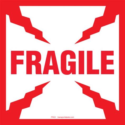 Choose from 210+ fragile sign graphic resources and download in the form of png, eps, ai or psd. Fragile Shipping Labels | transportlabels.com