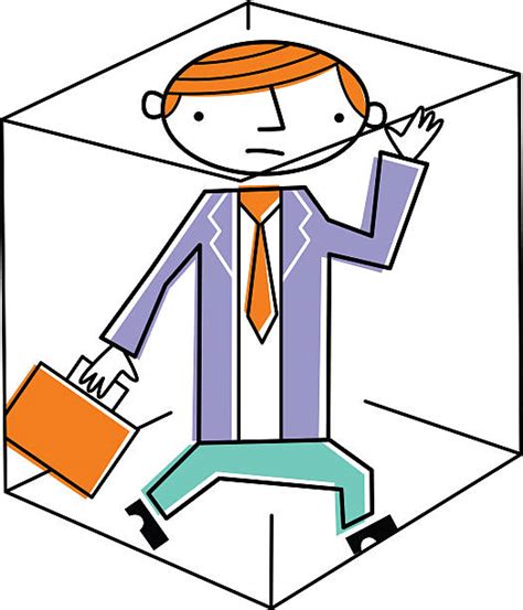 Best Man Trapped In Box Illustrations Royalty Free Vector Graphics