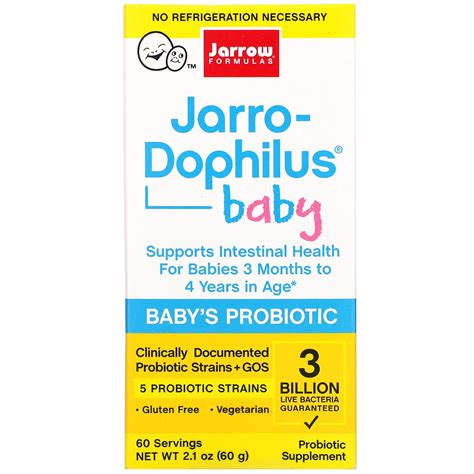 Jarrow Formulas Jarro Dophilus Baby Babys Probiotic 3 Months 4