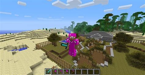 This texture pack turns boring blue diamonds into amazing looking pink diamonds. pink Minecraft Texture Pack