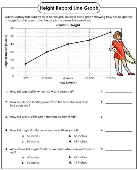 High quality printable resources to help students display data as well as read and interpret data from: Line graph worksheets, Graphing worksheets, Graph worksheet