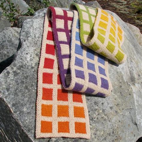 6 Double Knit Scarf Patterns The Funky Stitch