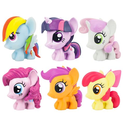 My Little Pony Mashems Value Pack Toy Figure Set Of 6 Ebay