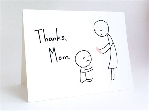 Cute Mothers Day Card Funny Birthday Card For Mom