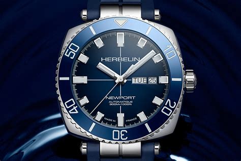 montre michel herbelin newport héritage diver une immersion dans les 70 s viacomit