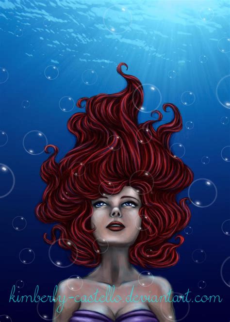 The Little Mermaid Tears Of A Mermaid By Kimberly Castello On Deviantart