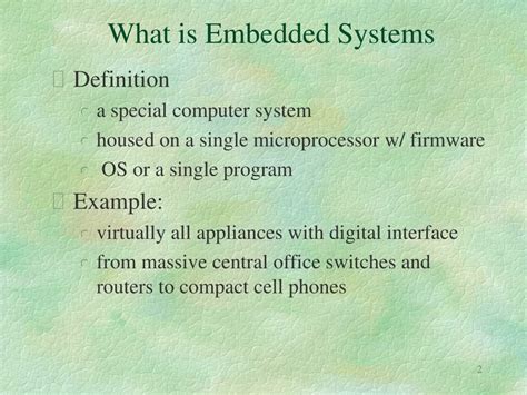 Ppt Middleware For Embedded Systems Powerpoint Presentation Free