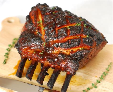 Unlike other recipes in the database, it is cooked at a relatively high heat so that the result is a tender roast with crispy. Bone In Pork Roast on the Grill