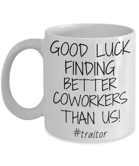 Gift ideas for friend leaving work. Coworker Mug, Leaving Mug, Colleague Work Friend Leaving ...