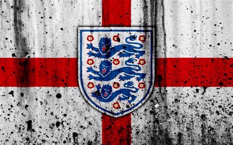 1966 england flag t shirt football team supporters world cup soccer. Download wallpapers England national football team, 4k, emblem, grunge, Europe, football ...