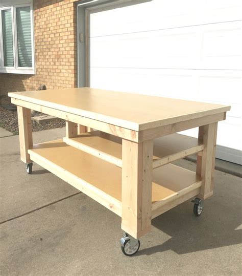 How To Build The Ultimate Diy Garage Workbench Free Plans Garage