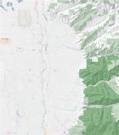 Salt Lake Valley Hike And Bike Map By Orbital View Inc Avenza