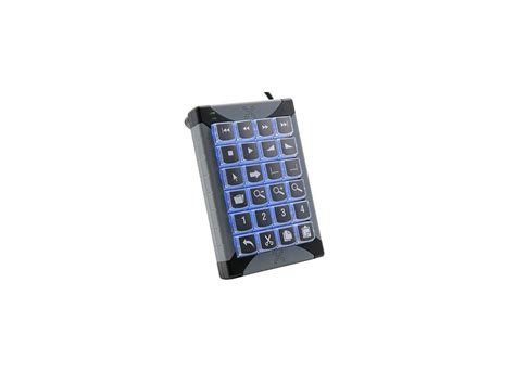 X Keys Xk 24 24 Keys Usb Keypad Red And Blue Backlighting Xk 24 Usb R