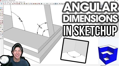 Angular Dimensions In Sketchup Angular Dimension 2 Extension