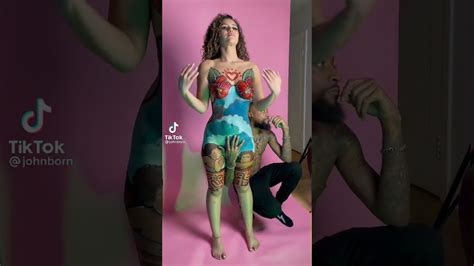 Sexy Body Paint Amazing Artist Painting Body Goal Youtube