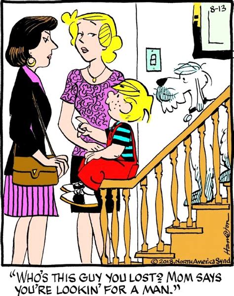 Youre Looking For A Man Dennis The Menace Dennis The Menace Cartoon