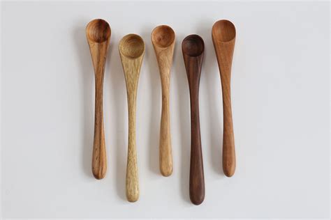 Long Wood Spoon Wood Spoon Hand Carved Wooden Spoons Wood