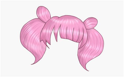 Gacha Hair Pigtails Twintails Twinbuns Gachalife Illustration