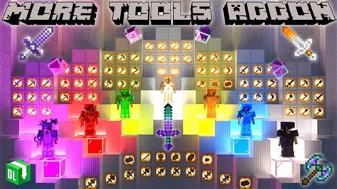 118 More Tools Addons For Minecraft Pe More Ores Tools Armor Mod