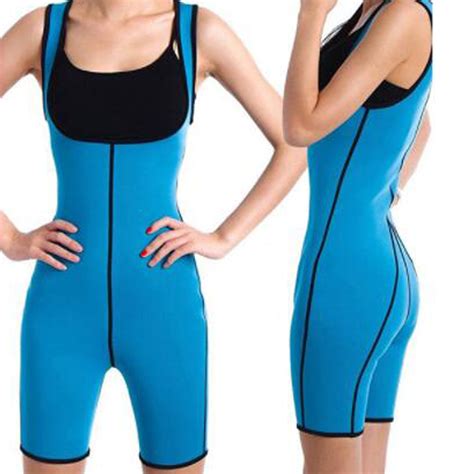 New Womens Shapewear Full Body Sweat Shaper Fitness Gym Sport Slimming Keep Fit Sauna Suit Vest
