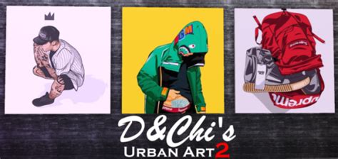 My Sims 4 Blog Urban Art By Dandchi