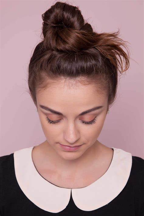 For example, one way to achieve the messy look is to section your hair on the scalp and create a cute updo while making sure the remainder of your hair is let loose and free. Messy Bun: How to Create the Ultimate WFH Messy Bun