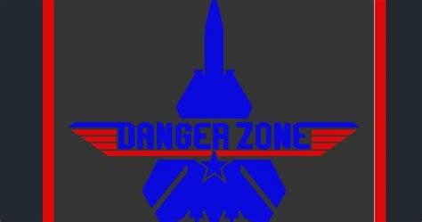 Top Gun Danger Zone Signs By Thassilo Download Free Stl Model