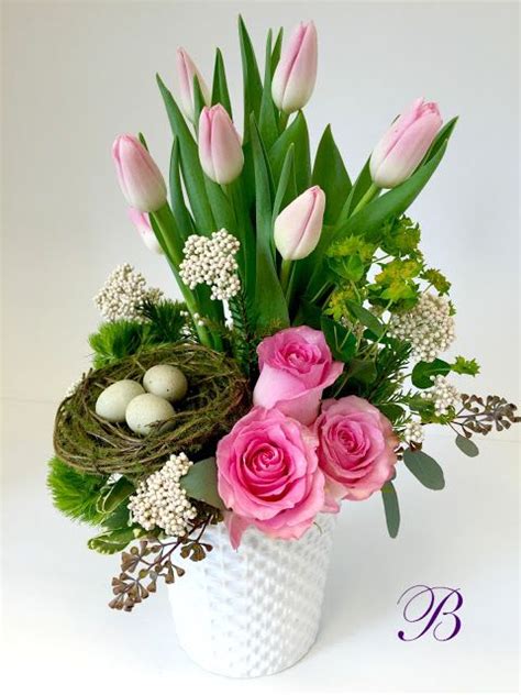 Easter Flower Arrangements Easter Arrangement Artificial Floral