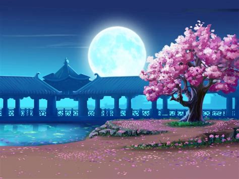 Anime Sakura Tree We Heart It